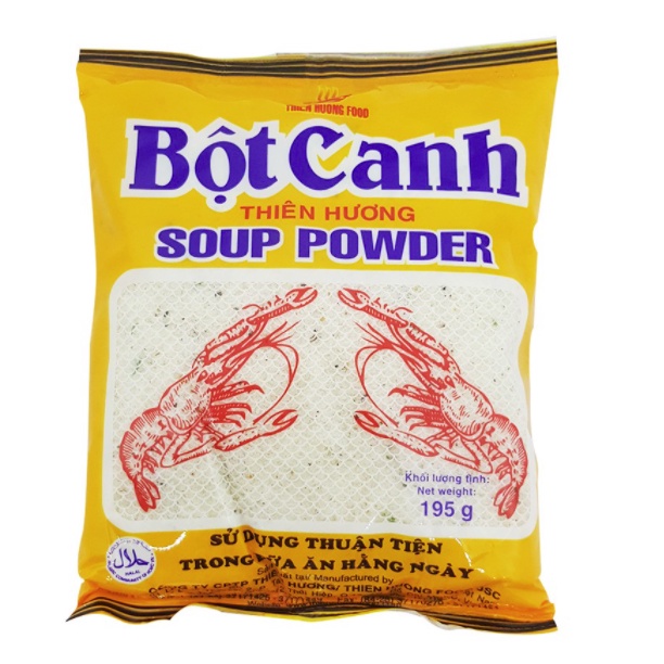 Combo 4 Gói X 195g Bột Canh Thiên Hương
