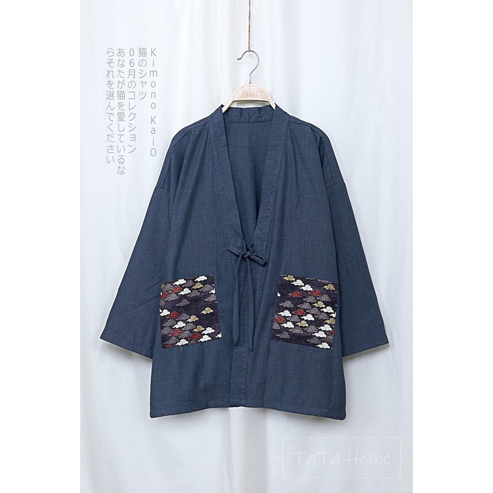 Kimono KaiO - Áo Khoác Lửng Phong Cách Nhật Bản