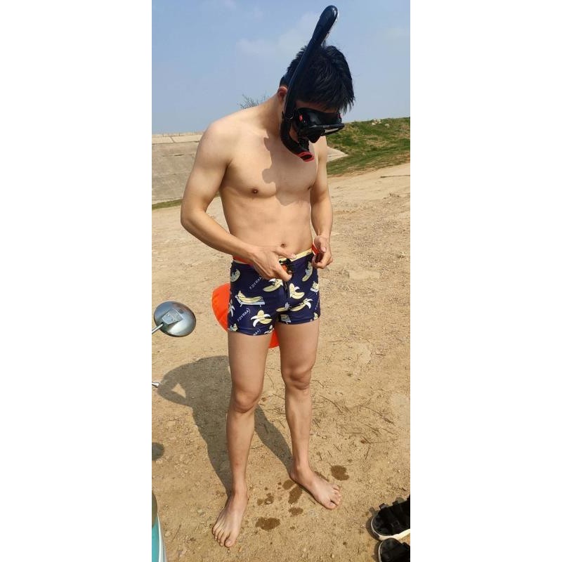 Quần bơi nam nhanh khô, cực chất, tặng mũ bơi | BigBuy360 - bigbuy360.vn