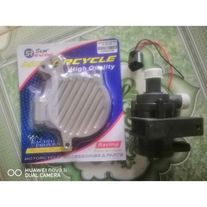 Bộ bơm nước điện ô tô và nắp bơm CNC gắn cho Exciter