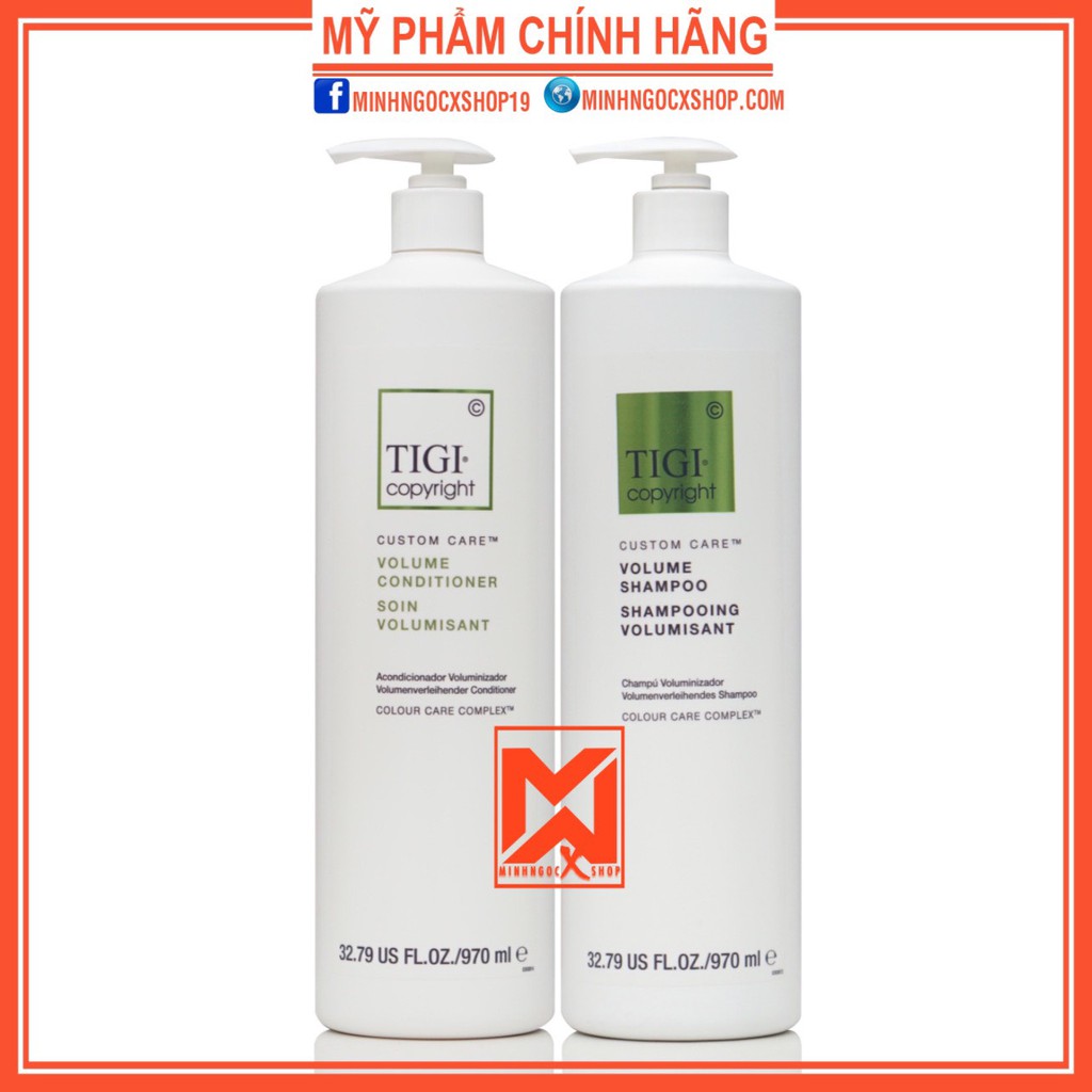 Dầu gội xả tigi COPYRIGHT 970ml chính hãng