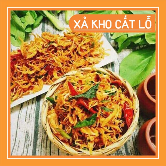 [ MIỄN PHÍ SHIP HÀ NỘI TỪ 50K] 100g khô gà lá tranh