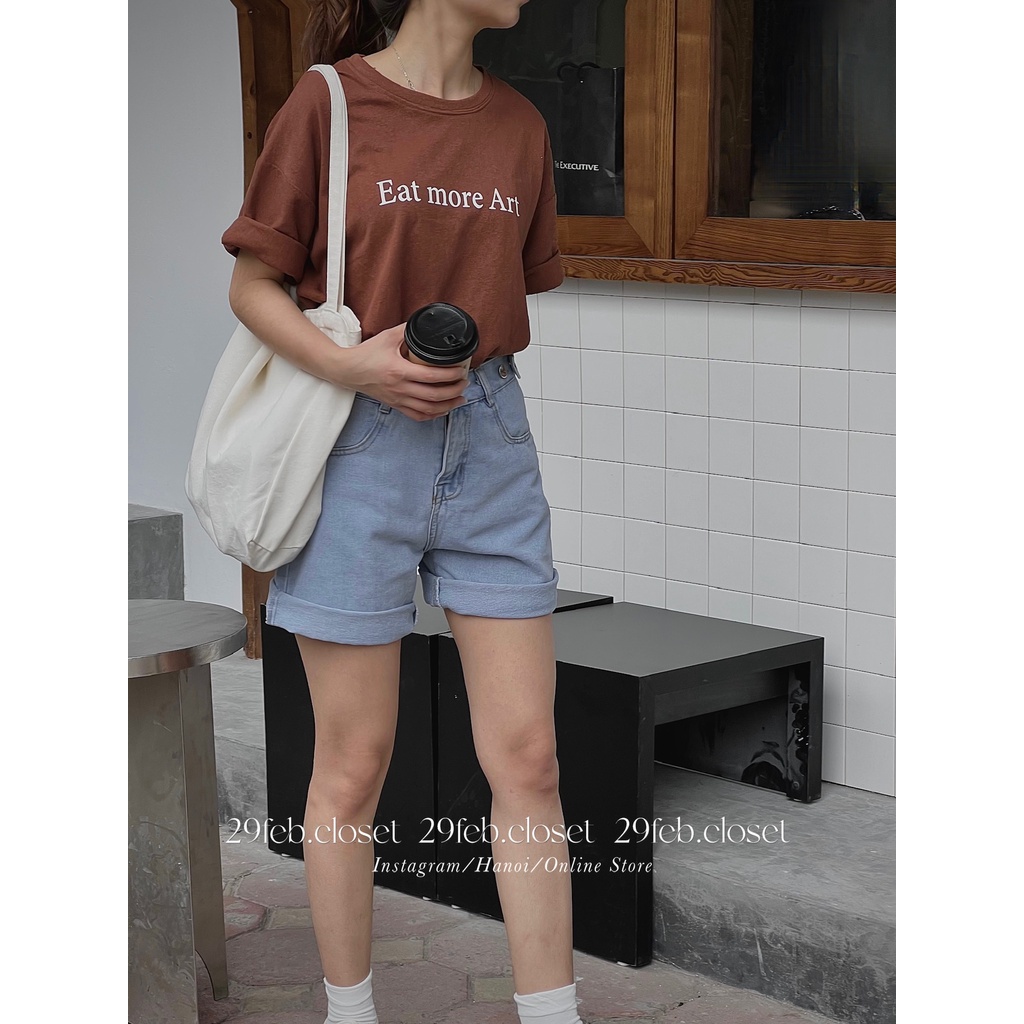 [Ảnh thật/Video] Quần jeans ngố khuy eo - 29feb.closet- Q12 | BigBuy360 - bigbuy360.vn