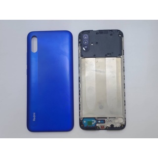 Vỏ bộ Xiaomi Redmi 9A xanh sim zin new