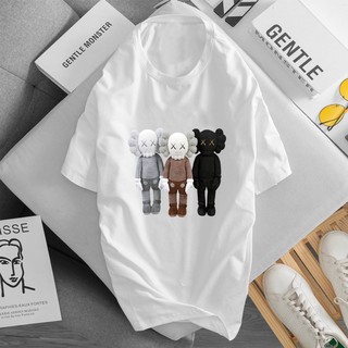 Áo thun Unisex KAW.S cho cả nam và nữ, chất cotton mềm mịn co giãn tốt🔥