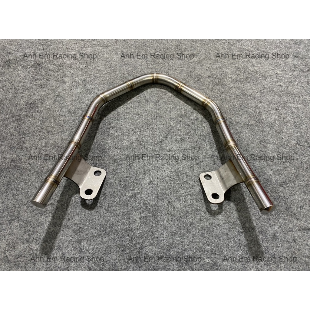Cảng Sau INOX chạy Vảy Cá Titan gắn xe máy Wave A110 Blade S110 RSX....