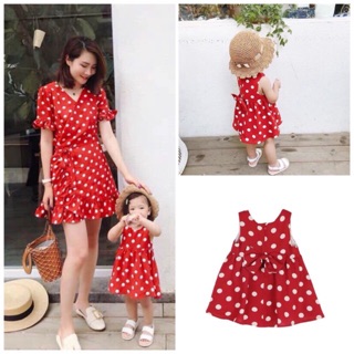 Set váy cho mẹ và bé siêu xinh(chỉ còn váy mẹ)