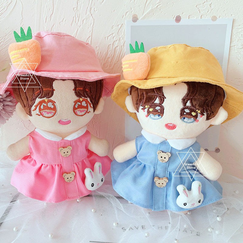Búp bê hình các thành viên nhóm nhạc BTS EXO 20cm