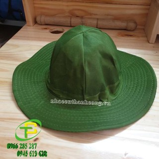 Nón tai bèo thanh niên tình nguyện, Mũ tai bèo tình nguyện(xanh lá)
