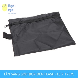 [Tặng túi đựng] 17x15 Tản sáng softbox đèn Flash