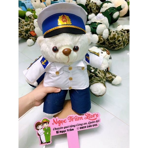 Gấu hải quân 45cm