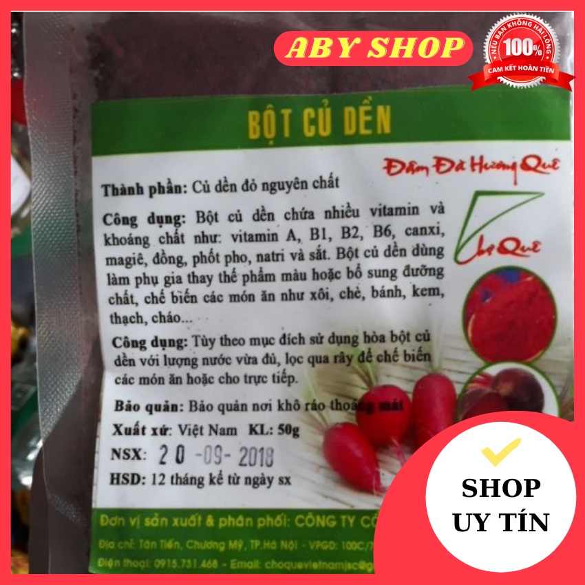 Bột củ dền ⚡ CHẤT LƯỢNG CAO ⚡ bột củ dền tạo màu quả tự nhiên cho bánh thêm phần hấp dẫn