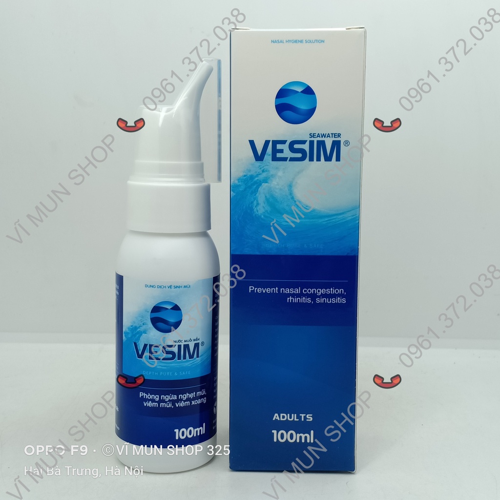 Nước muối biển VESIM 100ml - Thiên Thành Pharma