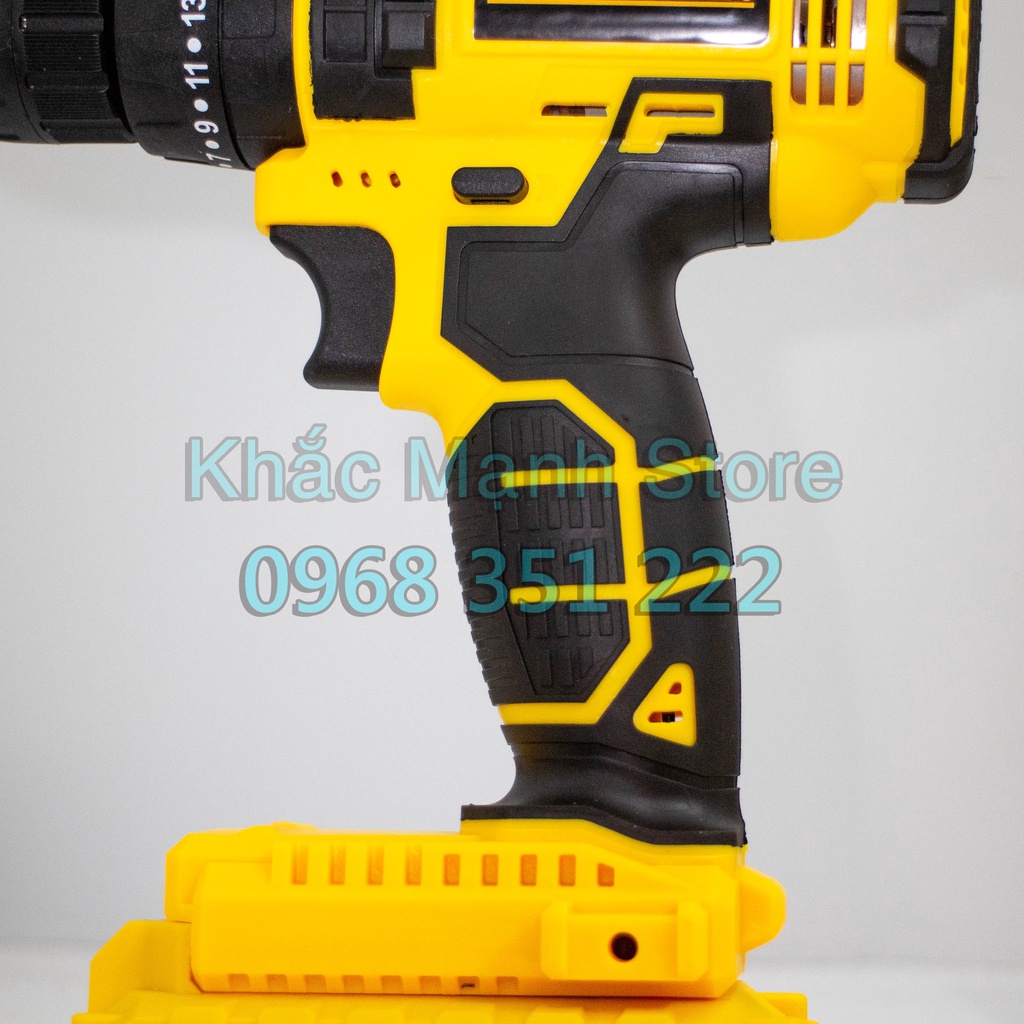 Máy Khoan Pin DeWaLT 36V - 72V 3 Chức Năng, 24 Chi Tiết, Tặng Bộ Mũi Khoan Bê Tông Kèm Mũi Vít Dewalt Chính Hãng.