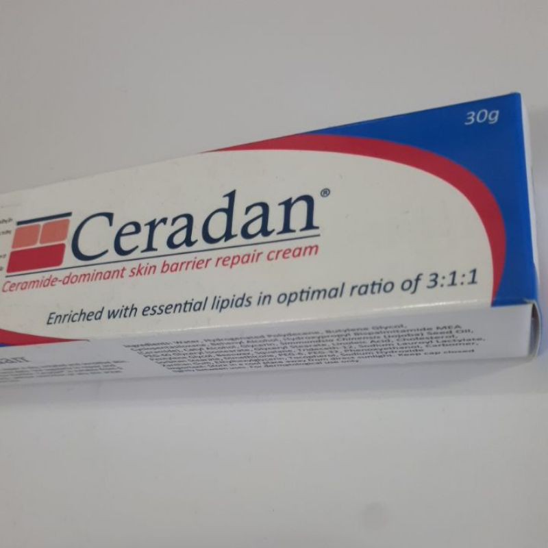 Kem làm dưỡng ẩm, mềm da Ceradan 10g