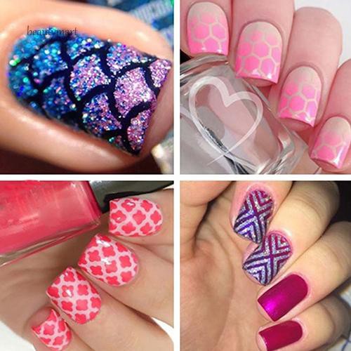 [Hàng mới về] Khuôn tạo họa tiết trang trí móng tay nhiều kiểu độc đáo