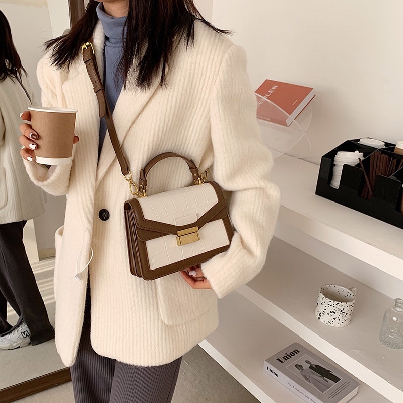 Túi xách nữ đeo chéo cầm tay hot trend hàng cao cấp Valen Bag hàng QC cao cấp 18058