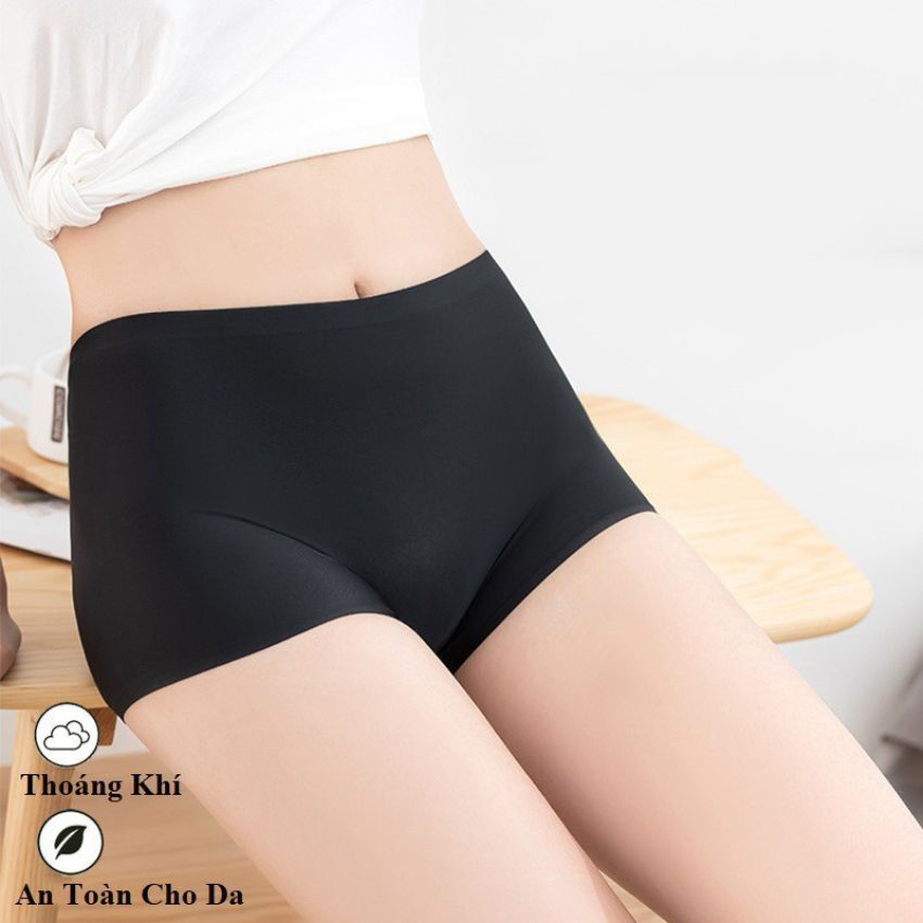 Quần mặc trong váy đúc su mềm mịn không lộ viền kháng khuẩn Kingshop V8205