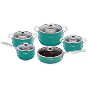 Bộ nồi inox ARBER AN06SMDT 5 PCS - Hàng Chính Hãng