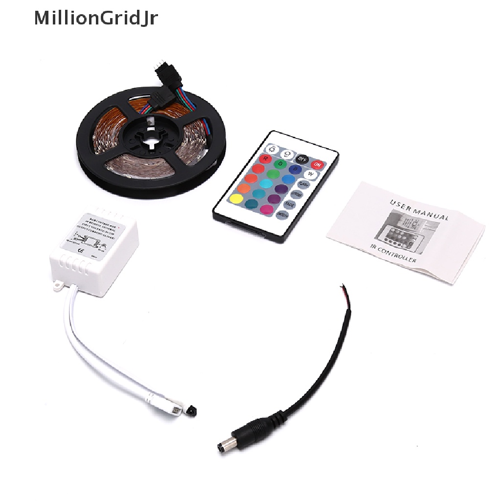 Dây đèn LED 5M 3528 SMD RGB 600LEDs có điều khiển từ xa