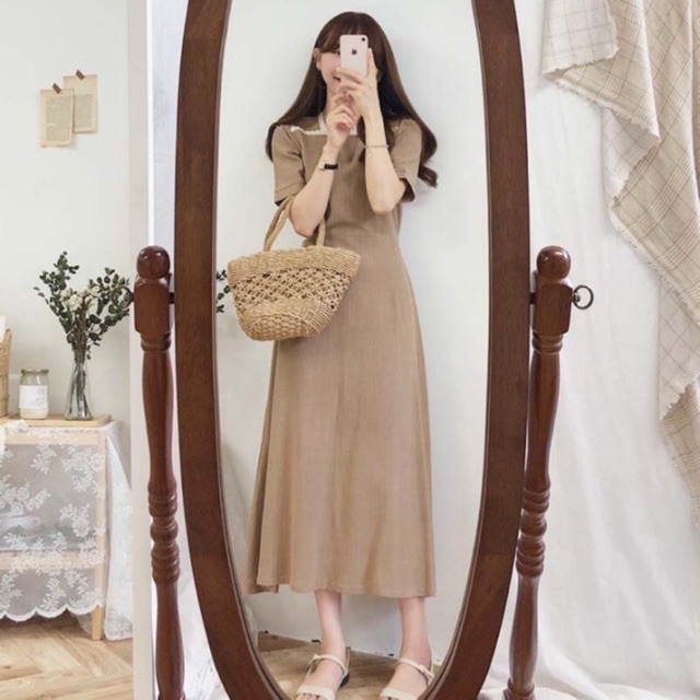 [CÓ SẴN] VÁY VINTAGE TIỂU THƯ CÓ THẮT EO (ảnh thật ở cuối) | BigBuy360 - bigbuy360.vn