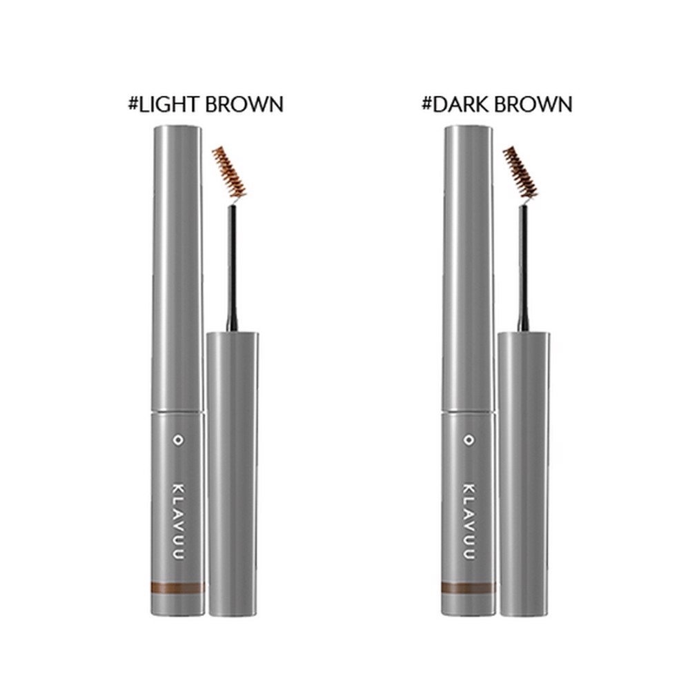 Mascara chân mày bền màu, lâu trôi Klavuu 3g