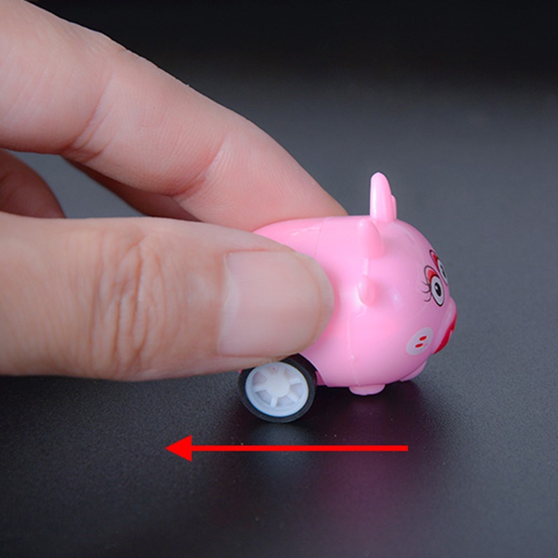 (2 con)Đồ chơi hình động vật mini chạy cót ngộ nghĩnh đáng yêu cho bé