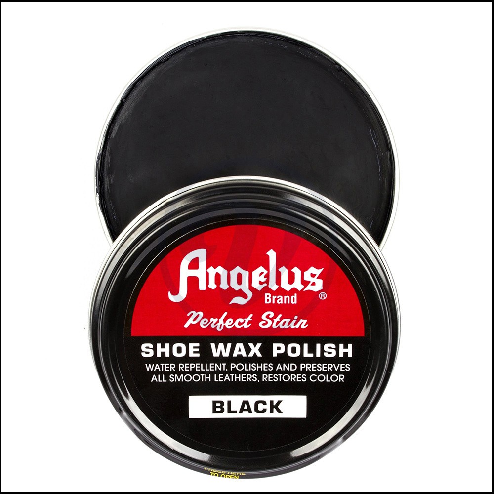 [CHÍNH HÃNG] Black - Xi đánh giày da cao cấp ANGELUS Shoe Wax Polish 75gr