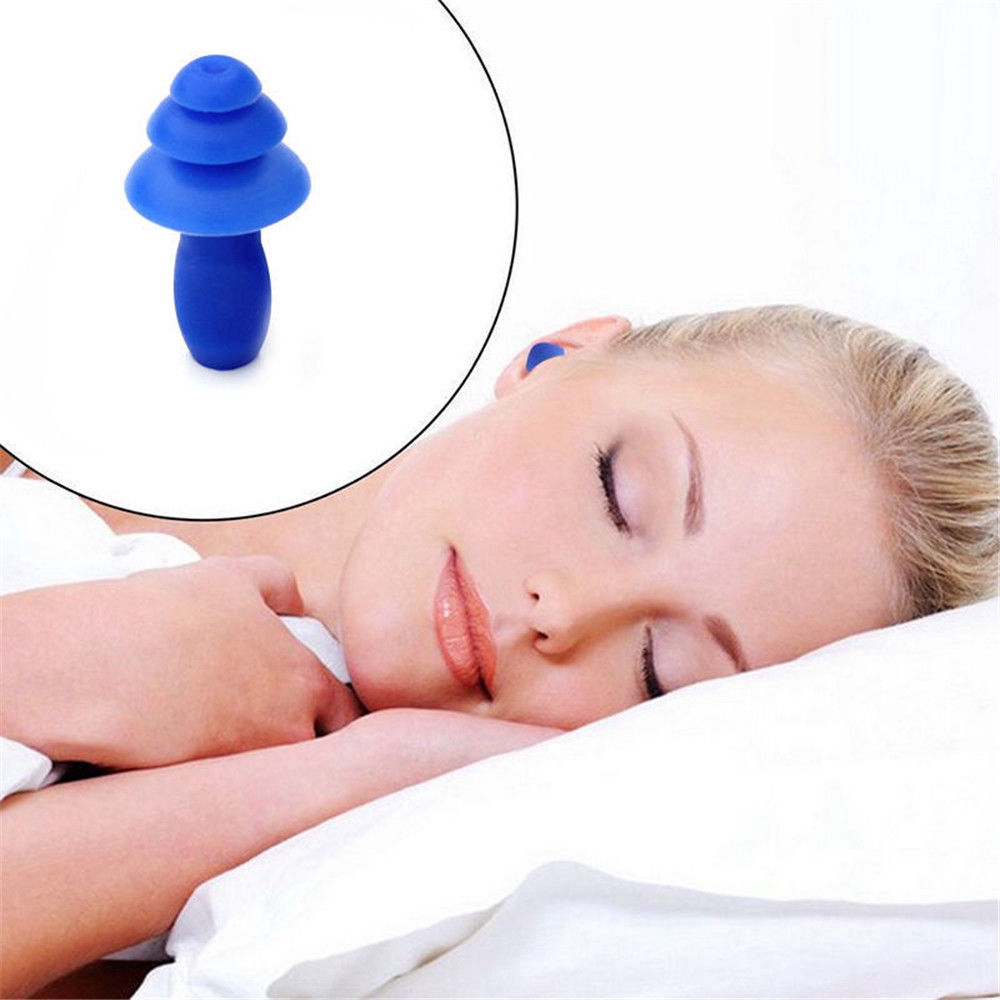 Chốt Silicone nhét tai giảm tiếng ồn mang đến cho bạn 1 giấc ngủ ngon