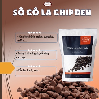 SOCOLA CHIP ĐEN TRANG TRÍ BÁNH