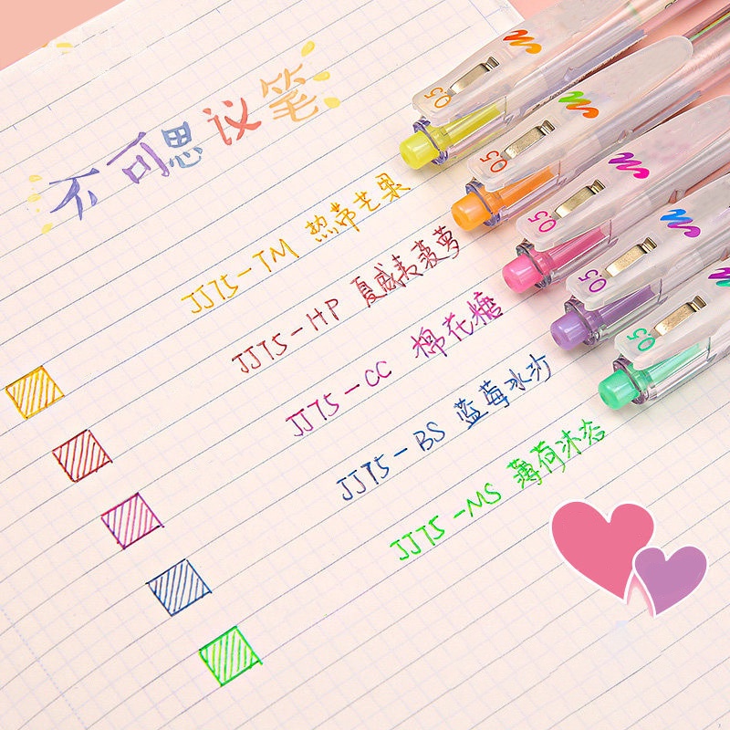 Bút Mực Gel Ngòi 0.5mm Nhiều Màu Sắc Bắt Mắt Tiện Dụng