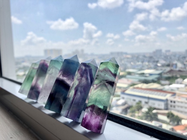 Đá Thanh Tẩy - Fluorite Đa Sắc