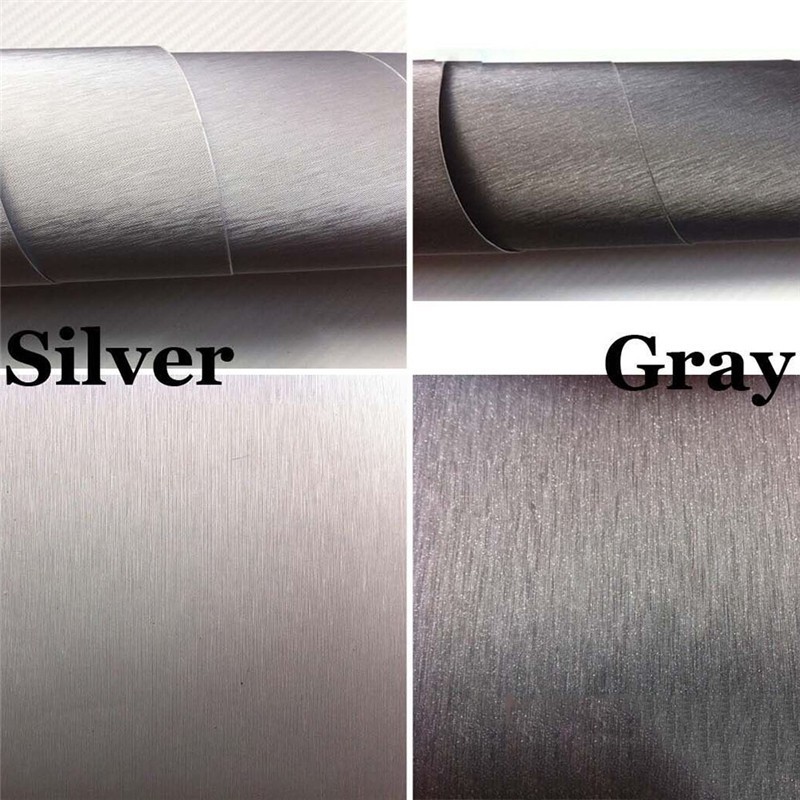 Miếng decal chải vân nhôm 30cm x 152cm/ 12&quot; x 60&quot;