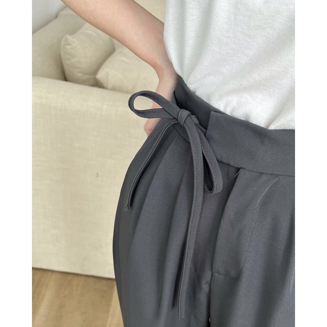 Quần tây thắt dây