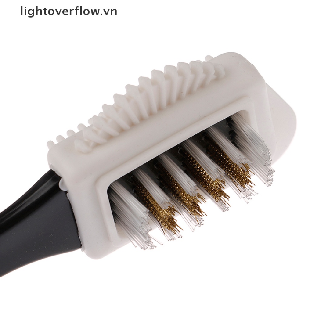 1 Bàn Chải Làm Sạch Giày Da Lộn / Nubuck Hình Chữ S Màu Đen