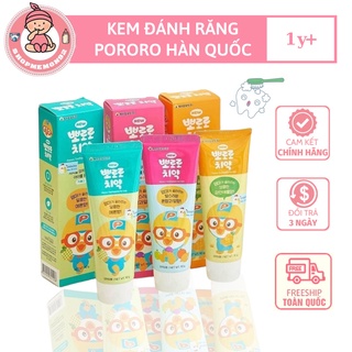 Kem đánh răng Pororo Hàn quốc 90gr cho bé