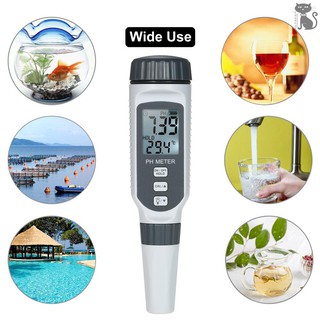 COD☆ SMART SENSOR Professional pH Water Quality Tester High Precision Portable Pen Type pH Meter Acid