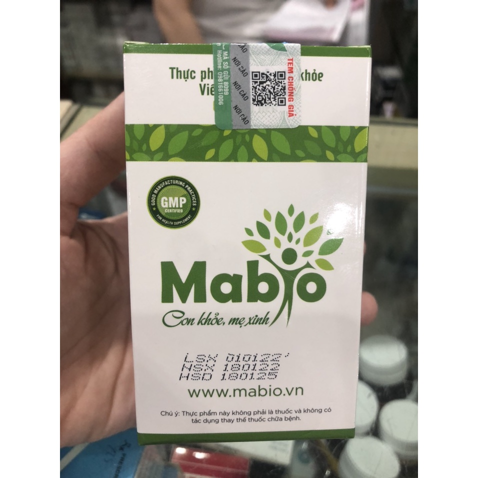 Viên uống lợi sữa Mabio - Tăng chất lượng sữa mẹ
