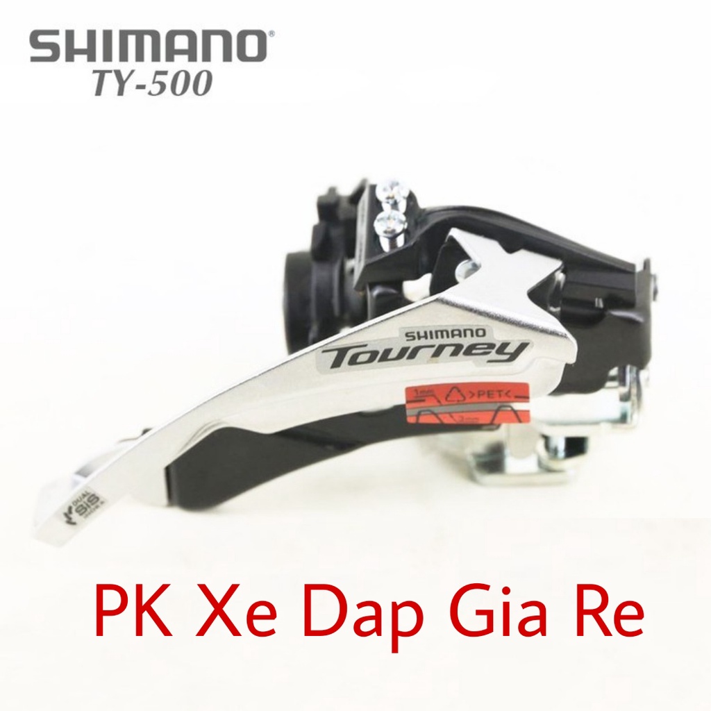 Sang đĩa xe đạp, Gạt đĩa xe đạp Shimano Tourney TY500 - TY510  Chính Hãng