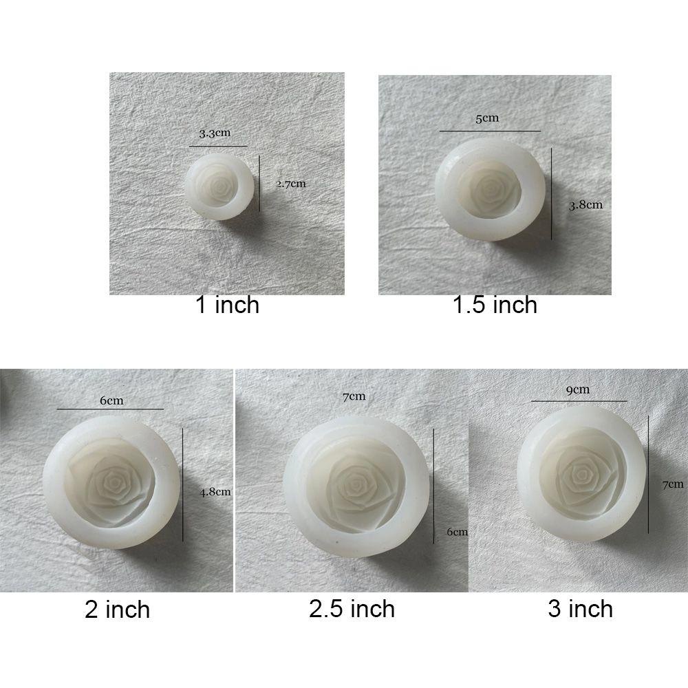 Khuôn Silicone Tạo Hình Làm Nến Thơm 3D DIY