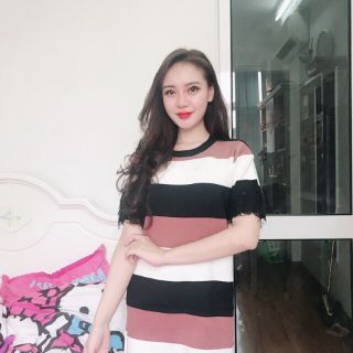 Sỉ mẫu áo LEN  PHỐI REN QC (cực chất)
