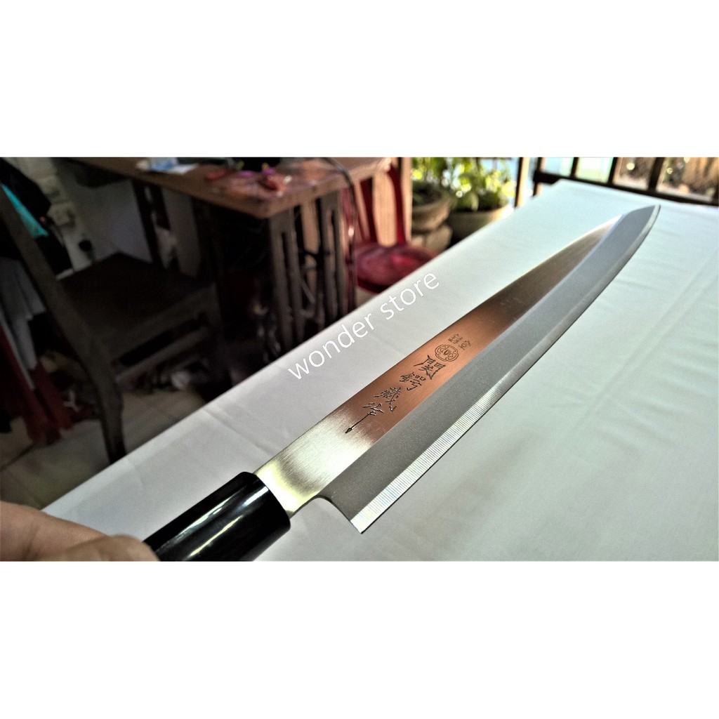 Dao bếp Nhật Bản cao cấp - Aogami Santoku lưỡi dài 21cm (MADE IN JAPAN)