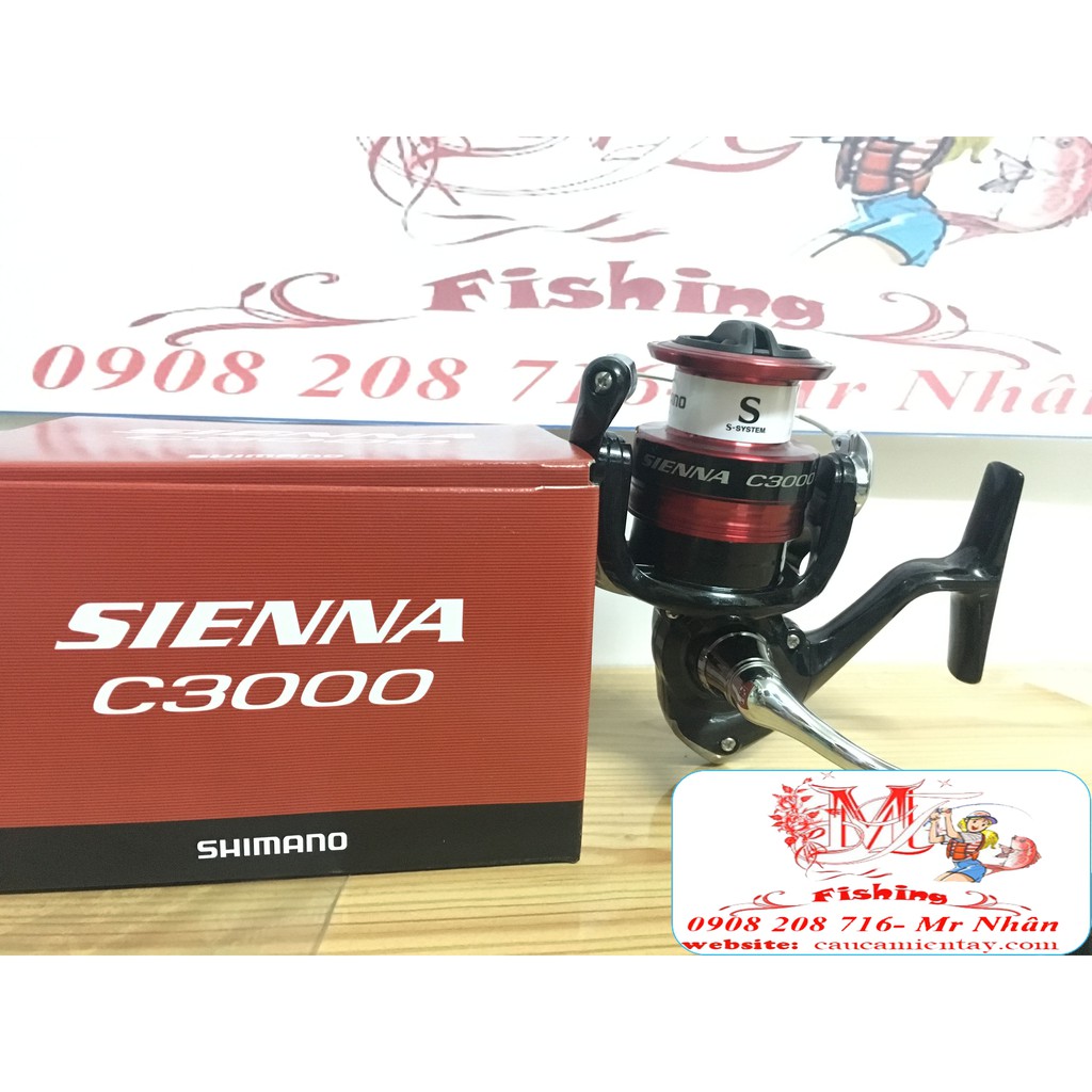 Máy Câu Đứng Shimano Sienna C3000 Năm 2019