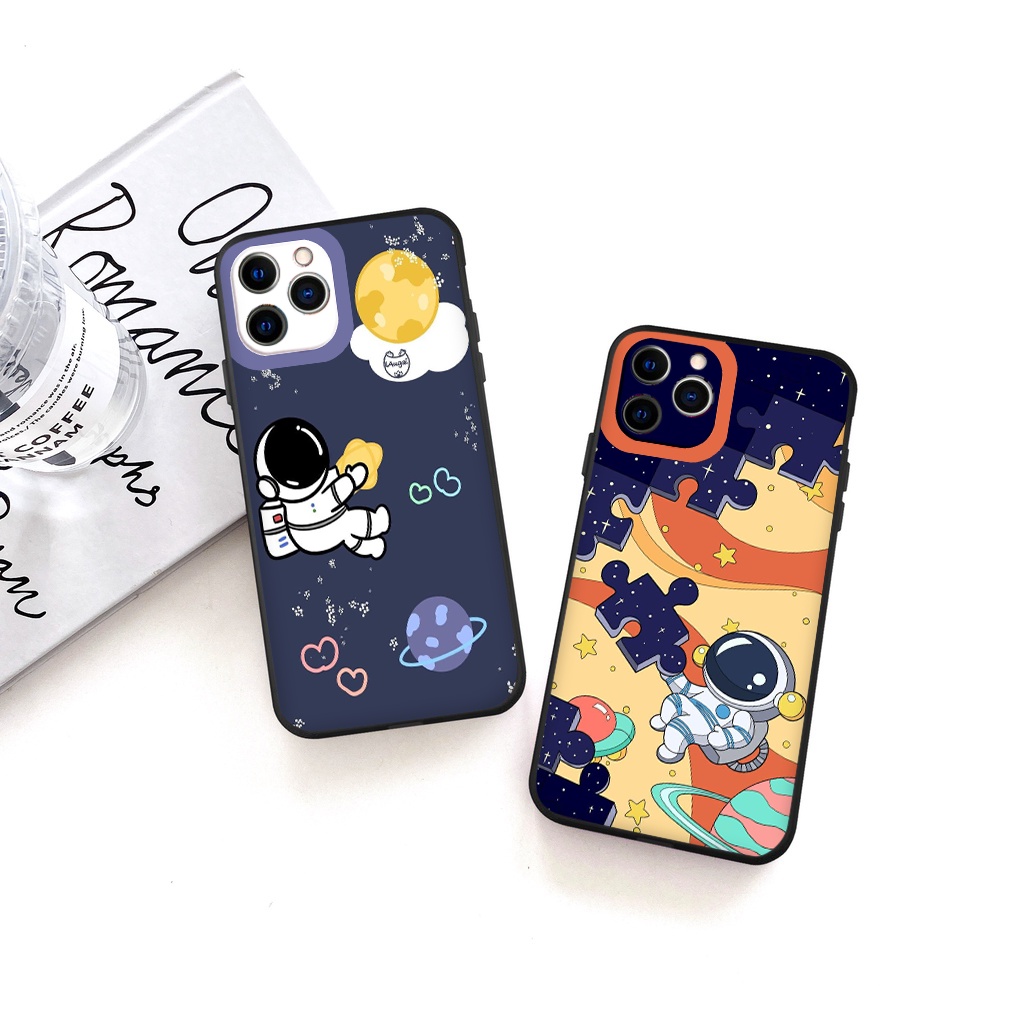[IPHONE] Ốp điện thoại Du hành vũ trụ ốp lưng iphone vuông 6 6plus 7 plus 8plus x xr xsmax 11 11promax 12 pro 13 pro max