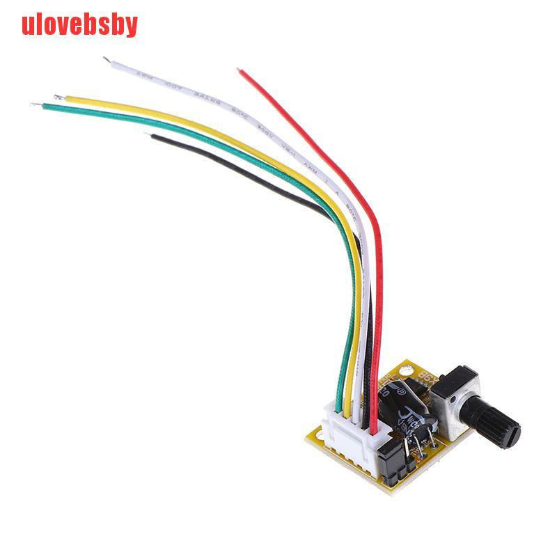 [ulovebsby]DC 5v-12v 2a 15w brushless motor speed controller no hall bldc board module