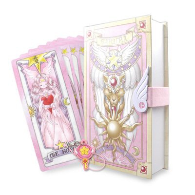 Bộ bài DELUXE CARDCAPTOR SAKURA 2 mẫu nâu hồng thủ lĩnh thẻ bài quà tặng xinh xắn anime chibi