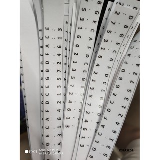 Giấy dán nốt cho đàn kalimba