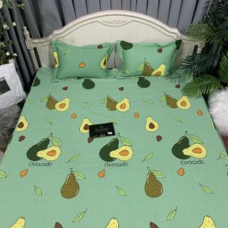 Ga gối chun trần cotton hàng đẹp