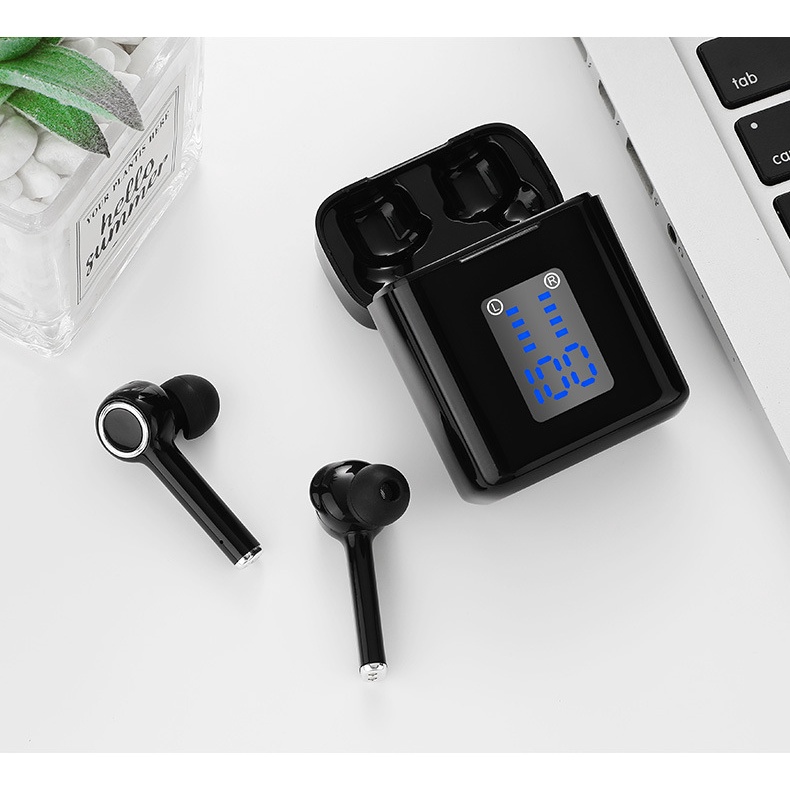 Tai Nghe Bluetooth Không Dây TG905 Âm Bass Mạnh, Màn Hình Kỹ Thuật Số LED, Chống Thấm Nước, Cảm Ứng Chạm Thông Minh