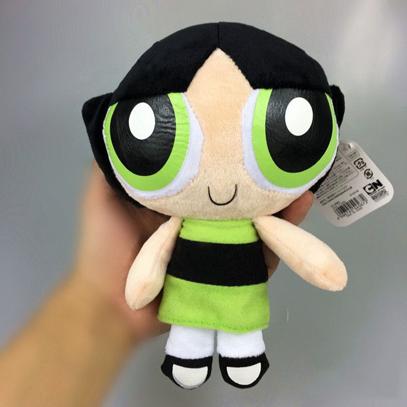 20cm The Powerpuff Girls Network Stuffed Toys Plush Doll Bubbles Blossom Buttercup Toy